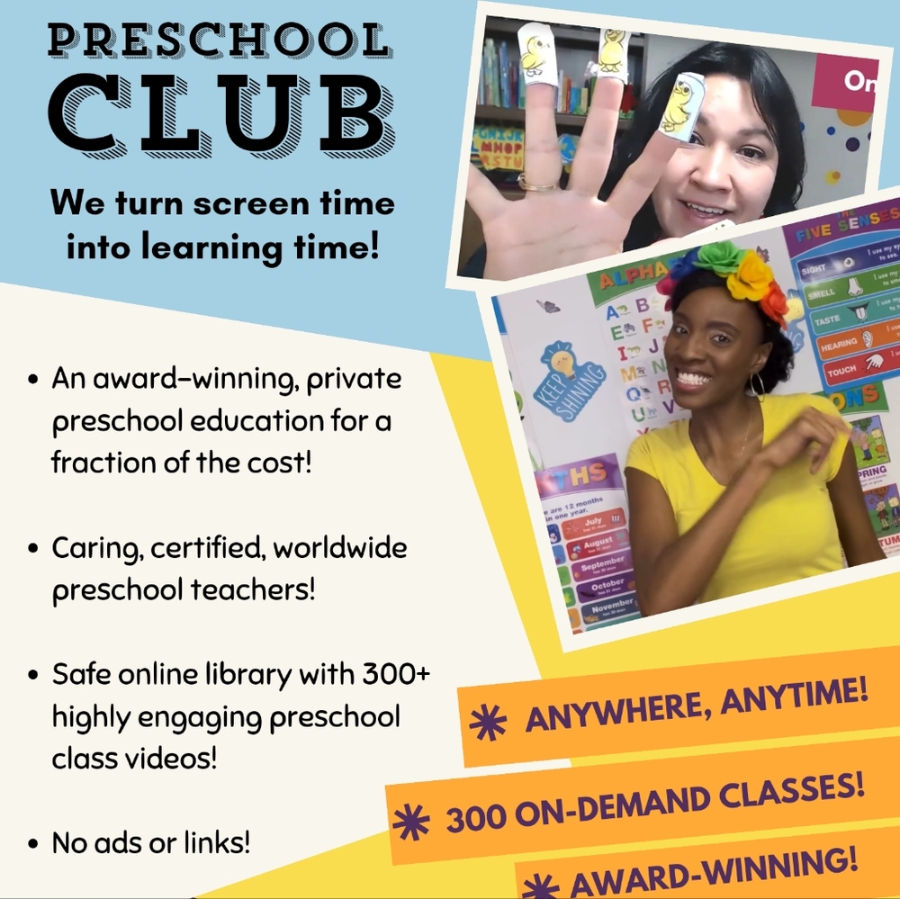 Preschool Club On Demand Subscription